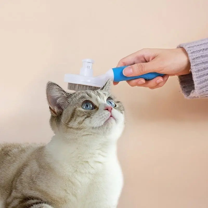 Escova Removedora Pro - Tira Pelos Dos Pets Cães E Gatos